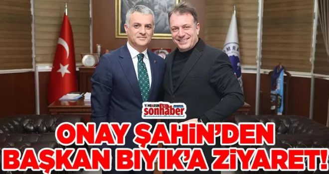Onay Şahin’den Yomra Belediyesi’ne Ziyaret
