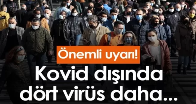 Önemli uyarı! Kovid dışında dört virüs daha...