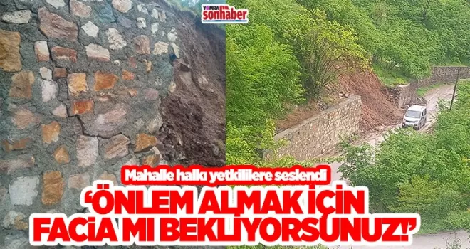 Önlem almak için facia mı olması lazım?