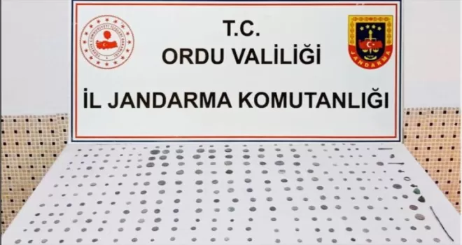 Ordu’da 293 sikke ele geçirildi