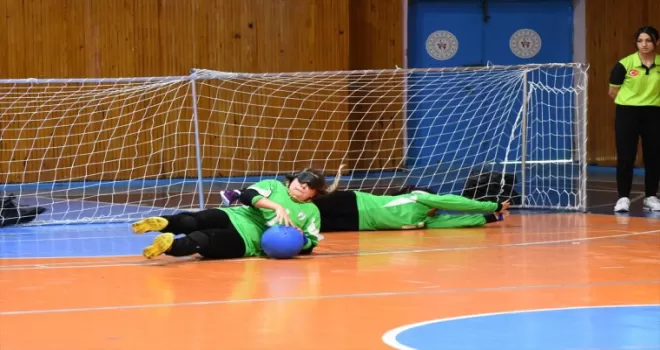 Ordu'da golbol birinci devre müsabakaları başladı