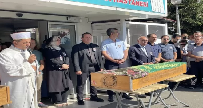 Ordu'da hayatını kaybeden hemşire için çalıştığı hastanede tören düzenlendi