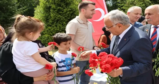 Ordu’da Kurban Bayramı dolayısıyla şehitlik ziyaret edildi