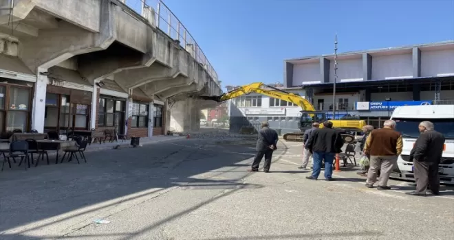 Ordu’da millet bahçesi yapılacak alanda çalışmalara başlandı