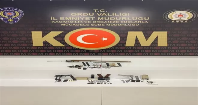 Ordu'da "Müsilaj-2 Operasyonu" kapsamında 5 şüpheli yakalandı