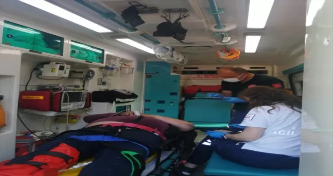 Ordu’da ormanlık alanda düşen kişi yaralandı