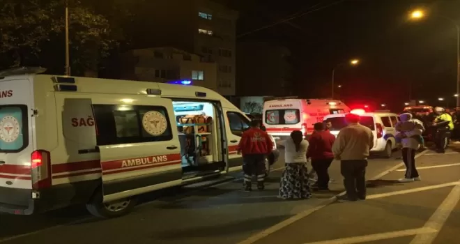 Ordu'da otomobillerin çarpıştığı kazada 2 kişi yaralandı