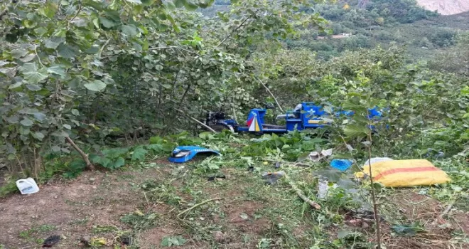Ordu’da tarım aracının devrildiği kazada 1 çocuk hayatını kaybetti