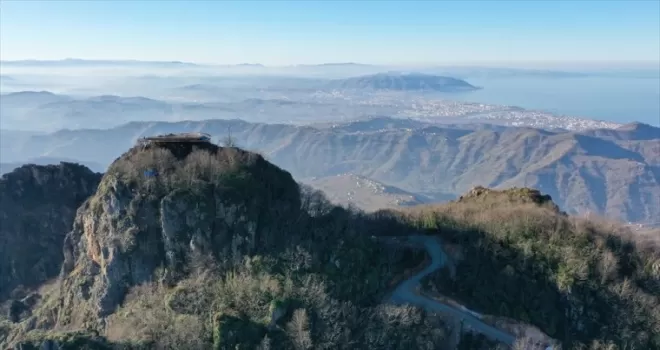 Ordu'da Yoroz Kent Ormanı'nda tatbikat yapıldı