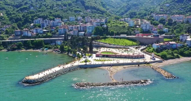 Ordu sahilinde yeni yaşam alanı oluşturuldu