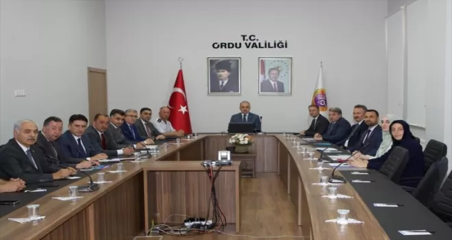 Ordu Üniversitesi’nde değerlendirme toplantısı yapıldı