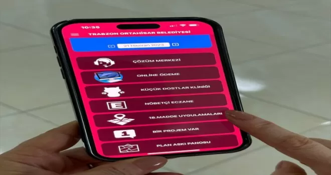 Ortahisar Belediyesi “mobil belediyecilik“ uygulamasını faaliyete geçirdi