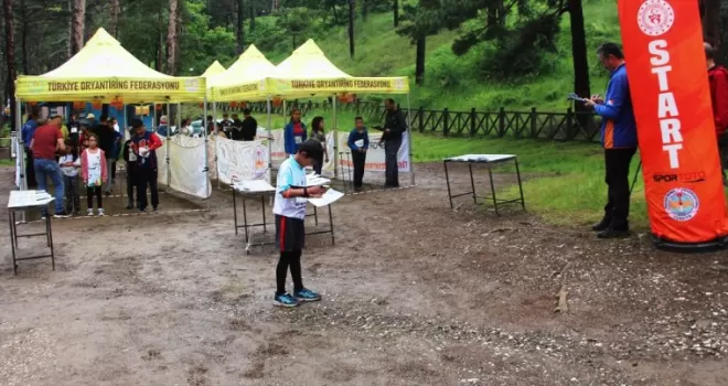Oryantiring 14 Yaş Altı Türkiye Şampiyonası, Amasya’da yapıldı