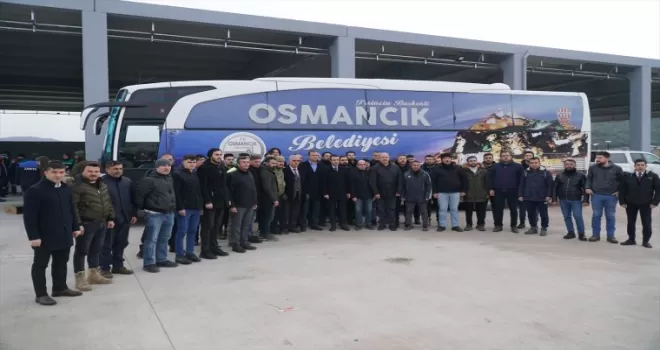Osmancık'tan deprem bölgesine yardımlar sürüyor