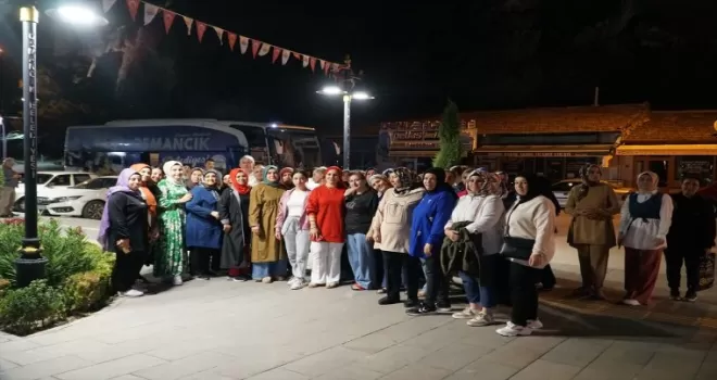 Osmancıklı kadınlar Kapadokya’yı gezdi