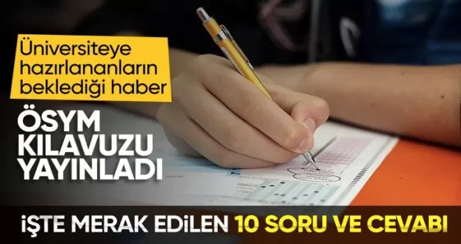 ÖSYM duyurdu! YKS başvuruları başladı... ÖSYM başvuru sayfası 2024...