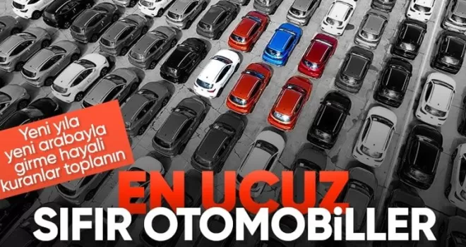 Otomotiv pazarı 11 ayda 1 milyonu aştı: İşte en ucuz otomobiller
