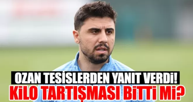 Ozan Tufan Tesislerden Yanıt Verdi
