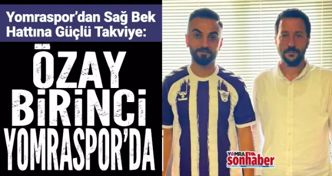 Özay Birinci İmzayı Attı!