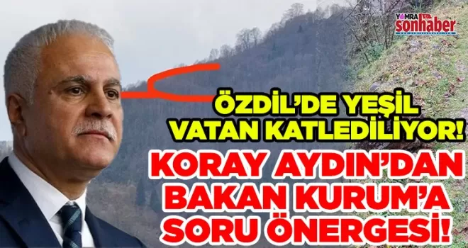 Özdil’de Yeşil Vatan Katlediliyor...