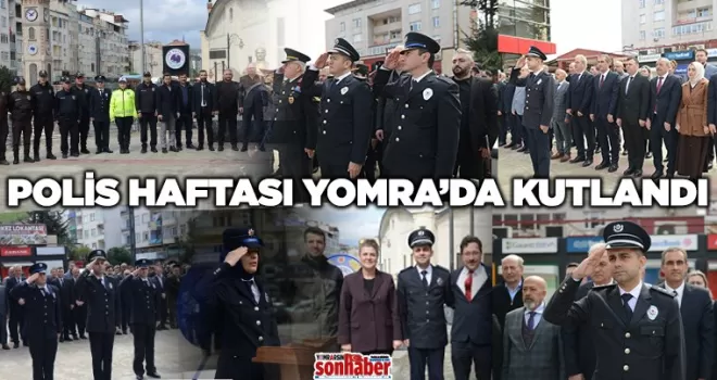 Polis Haftası Yomra’da Kutlandı
