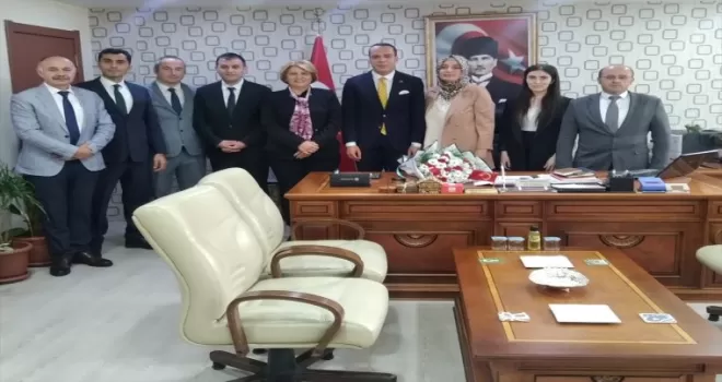 PTT çalışanlarından Vali Yardımcısı Özaydın'a ziyaret