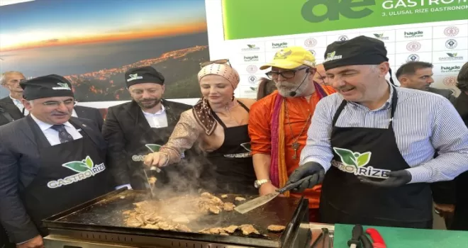 Rize’de “3. GastroRize Festivali“ düzenlendi