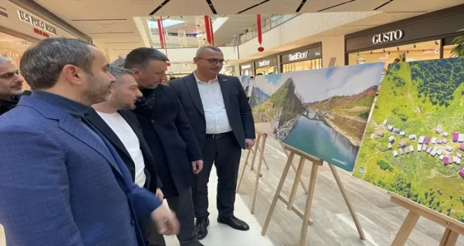 Rize'de "Dron Fotoğrafları Sergisi" açıldı