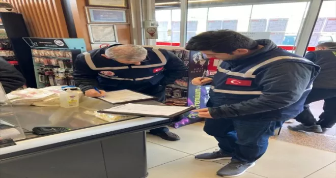Rize'de marketlerde denetim yapıldı