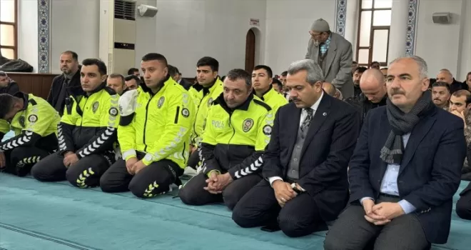 Rize’de şehit Em­ni­yet Mü­dü­rü Altuğ Verdi için mevlit okutuldu