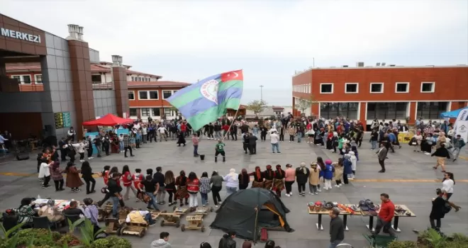 Rize'de üniversite öğrencileri "Güç Sende, Biz de Yanında" etkinliğinde buluştu