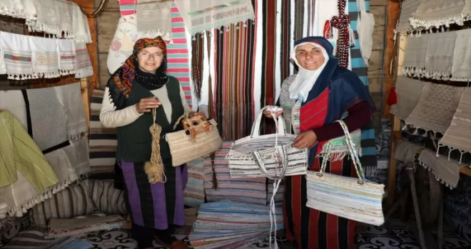 Rize'de usta öğreticiler atıkları ekonomiye kazandırıyor