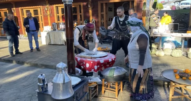 Rize'de yöresel yemek yarışması yapıldı