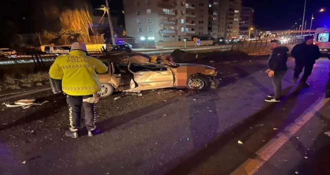 Rize’deki trafik kazasında 1 kişi öldü, 1 kişi ağır yaralandı