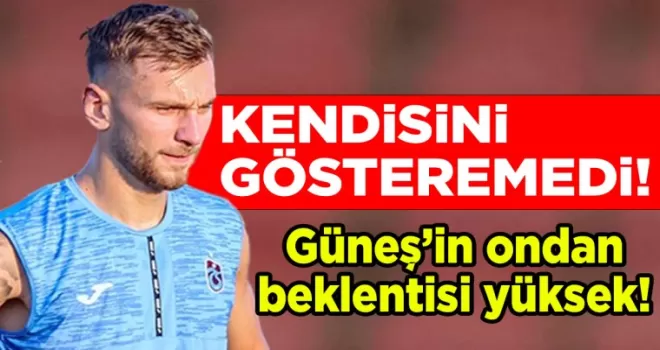 Romanyalı oyuncu bekleneni veremedi