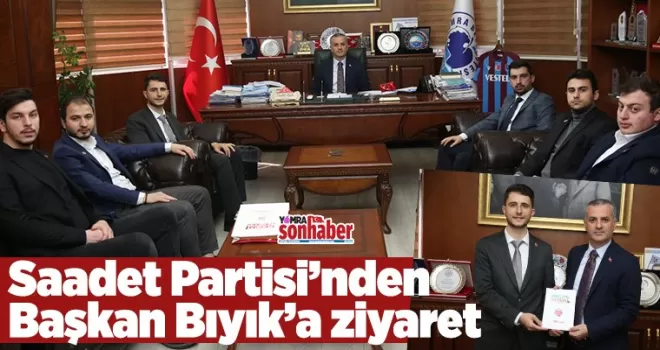 Saadet Partisi’nden Başkan Bıyık’a ziyaret