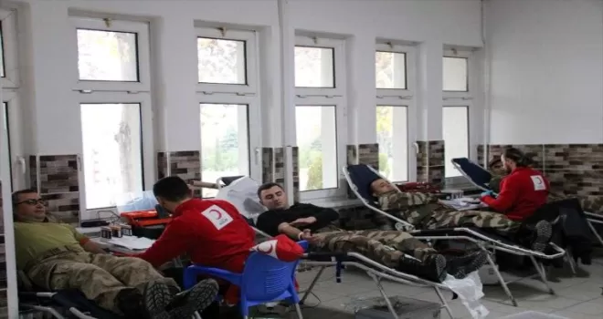 Safranbolu'da 546 Mehmetçik kan ve kök hücre bağışı yaptı