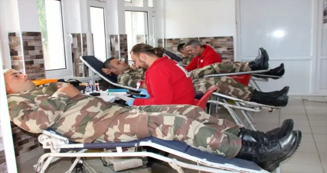 Safranbolu'da 627 Mehmetçik kan ve kök hücre bağışı yaptı
