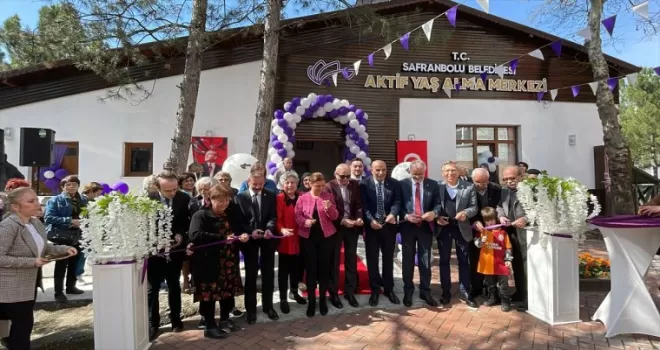 Safranbolu’da “Aktif Yaş Alma Merkezi“ açıldı