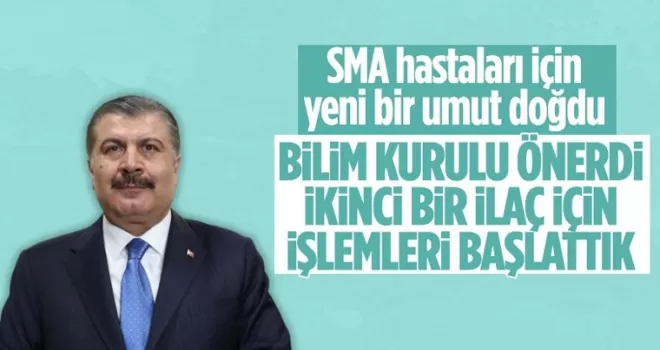 Sağlık Bakanı Fahrettin Koca'dan SMA ilacı açıklaması