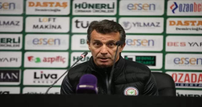 Sakaryaspor-Çaykur Rizespor maçının ardından