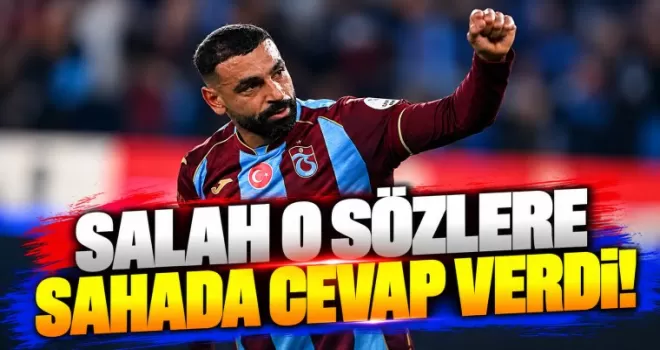 Salah O Sözlere Sahada Cevap Verdi!
