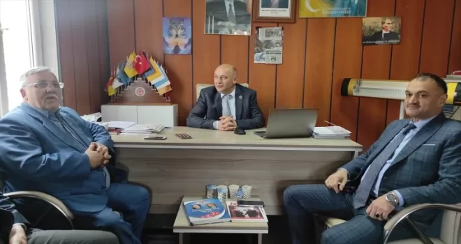 Salıpazarı Belediye Başkanı Akgül’den MHP İlçe Başkanı Bircan’a ziyaret