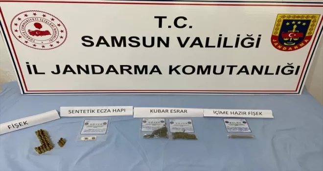 Salıpazarı ilçesinde uyuşturucu operasyonunda bir zanlı yakalandı