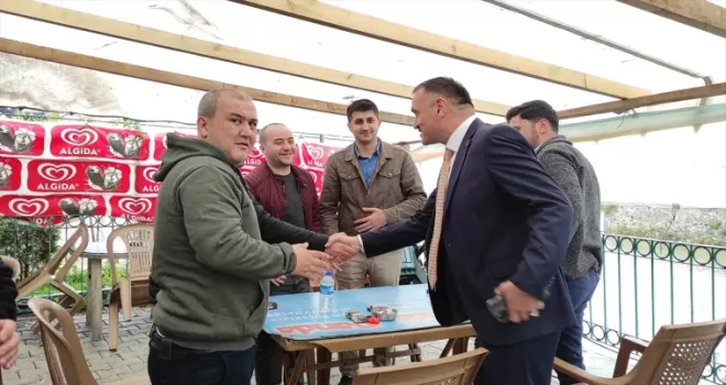 Salıpazarı’nda bayramlaşma programı düzenlendi