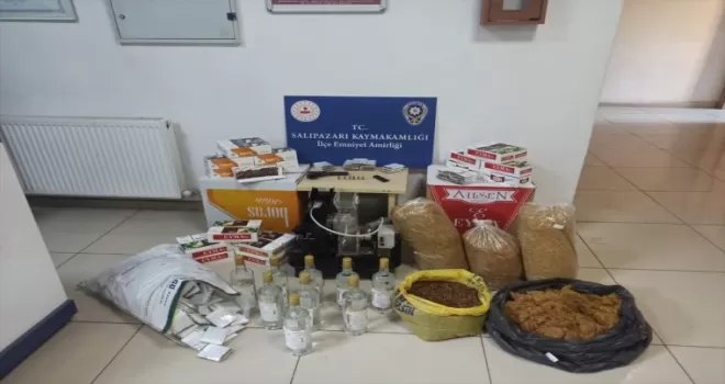 Salıpazarı'nda kaçakçılık operasyonu