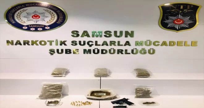 Samsun'da 2 kilo 589 gram sentetik uyuşturucu ele geçirildi