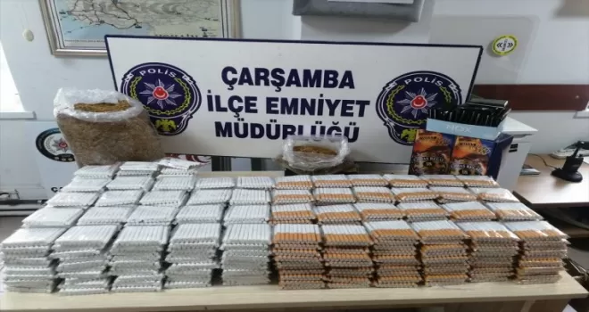 Samsun'da 9 bin 920 makaron ele geçirildi