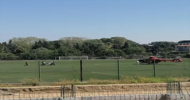 Samsun’da ambulans helikopter kalp krizi geçiren hasta için havalandı