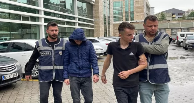 Samsun’da bakır kablo çalan hırsızlar suçüstü yakalandı